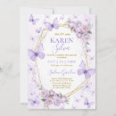 Search for purple pink butterfly quinceanera invitations Mis quince