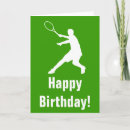 Search for for tennis players birthday cards Fan