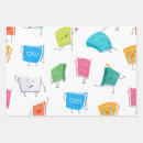 Search for bookshelf wrapping paper Library