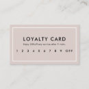 Search for hair stylist loyalty cards Minimalist