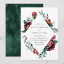 Search for purple and red invitations Greenery