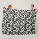 Search for black white zebra stripe and blankets Wild animals