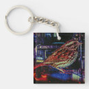 Search for cyberpunk key rings Neon city