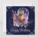 Search for owl birthday cards Floral
