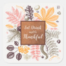 Search for square thanksgiving stickers Modern