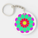 Search for 1960s key rings Flower power
