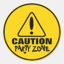 Search for funny caution sign stickers Warning