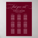 Search for burgundy wedding seating charts Elegant