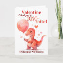 Search for dino valentines day cards Pink