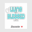 Search for jesus follower stickers Blessed