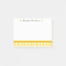 Search for music post it notes Gold