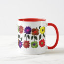 Search for mexican folk mugs Flowers