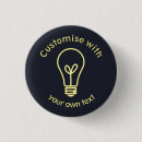 Search for lighting badges Light bulb