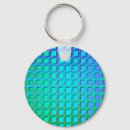 Search for turquoise square key rings Green