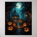 Search for haunted house halloween posters Mysterious