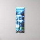 Search for waterfall paintings canvas prints Blue