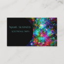 Search for spiral business cards Rainbow