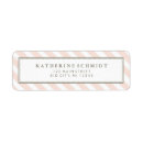 Search for dots and stripes return address labels Pink