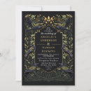 Search for forest green wedding invitations Gold