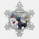 Search for scottie dog christmas tree decorations Tartan