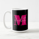 Search for first letter of your name mugs Initial