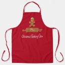 Search for red monogram aprons Cook