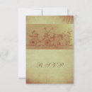 Search for horses rsvp cards Rustic