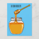 Search for cartoon honey bees postcards Honeycomb