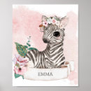 Search for zebra monogram posters For kids