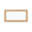 Search for tan return address labels Simple