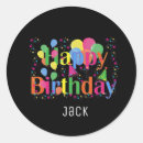 Search for children name stickers Birthday