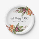 Search for rustic christmas plates Christmas baby shower