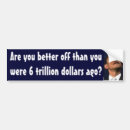 Search for dollar bumper stickers Trillion