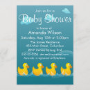 Search for rubber ducky baby shower invitations Ducks