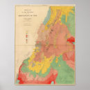 Search for contour map posters Lithographed
