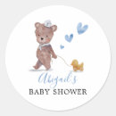 Search for toy bear stickers Boy baby shower