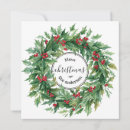 Search for holly berry christmas cards Wreath