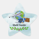 Search for world traveler stickers Aeroplane