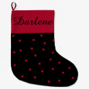 Search for red and black christmas stockings Winter