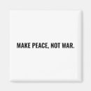 Search for peace magnets No war