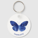 Search for butterfly key rings Blue