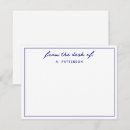 Search for desk note cards Navy blue