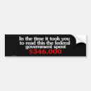 Search for spending bumper stickers Conservative