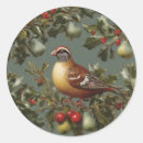 Search for partridge in a pear tree stickers Elegant