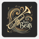 Search for brass instruments stickers Trumpet player