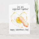 Search for bacon valentines day cards Egg