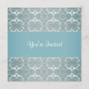 Search for damask cocktail party invitations White