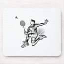 Search for championship mouse mats Badminton player