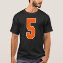 Search for number 5 tshirts Orange