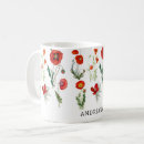 Search for poppy floral mugs Botanical